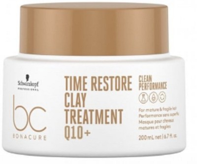 Schwarzkopf BC Q10+ Time Restore Clay Treatment Mask(200 ml)