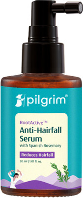 Pilgrim RootActive Hairfall Serum with Spanish Rosemary, Caffeine & Biotin(30 ml)