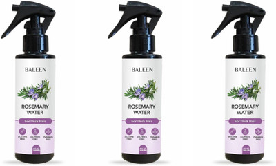 BALEEN Rosemary Water Spray For Hair Repairs, Hair Growth & Hair Fall Control-100ML X 3(300 ml)