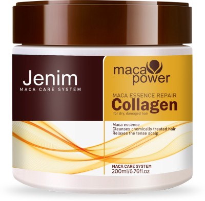 JENIM Hair Treatment Deep Repair Conditioning Argan Oil Collagen Hair Mask(200 ml)