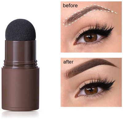 tanvi27 2 in 1 multiple use Hair & Eyebrow hair liner powder 10 g(brown)