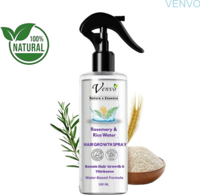 venvo Rosemary Water Hair Spray for Smooth Texture & Silky Finish(100 ml)
