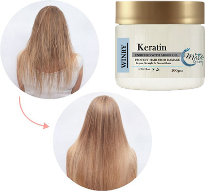 winry Professional Keratin Moisturizing & Smooth Hair Mask Cream(100 g)