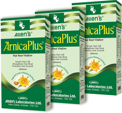 Allen's ARNICA PLUS HAIR ROOT VITALIZER (100ml X 3)(300 ml)