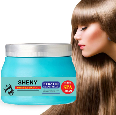 Sheny Hair Smooth Solution Spa Cream for Dry & Damaged(500 ml)