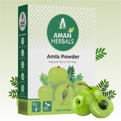 AMAN Herbal Natural Amla powder for Hair(100 g)