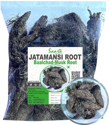 SAARA PRODUCTS Jatamansi Roots, 50g, Musk Roots, Roots for Hair Growth(50 g)