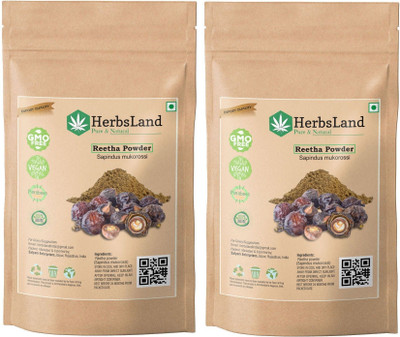 HerbsLand Natural Reetha Powder for Hair(200 g)