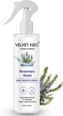 VELVET NEO Rosemary Water Hair Growth Spray Boosts Hair Growth Natural Chemical -Free(100 ml)