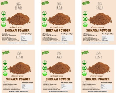 H&B NATURALS Organic Shikakai Powder for Hair Cleansing /Hair Mask/Hair Care 600gm(600 g)