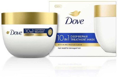 DOVE 10 in 1 Deep Repair Treatment Hair Mask 300 ml, for damaged hair(300 ml)