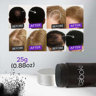 Osking Caboki Hair Building Fibers For Hair Loss Concealer Regrowth Natural Black 25g(25 g)