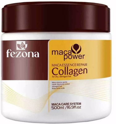 FEZONA Keratin Deep Repair Hair Treatment Nourishing With Argon Oil & Collagen Mask(200 g)