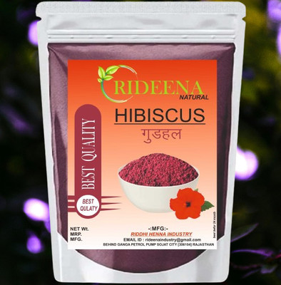 Rideena Pure Natural Hibiscus Powder For Hair Pack(100 g)