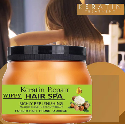 Wiffy Professional Spa Shea Butter For Smooth & Shiney Hair(200 ml)