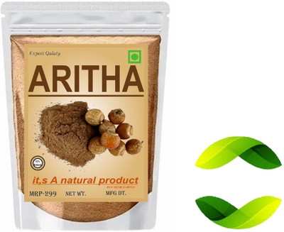Rideena BAQ Aritha/Reetha Powder For Hair Growth(300 g)