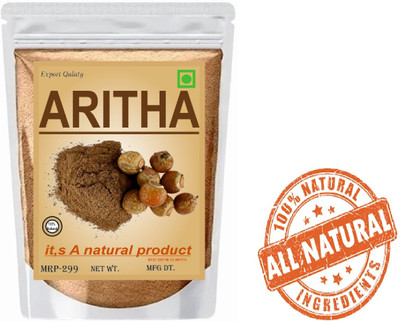 Rideena Excellent Aritha/Reetha Powder For Hair Pack(100 g)