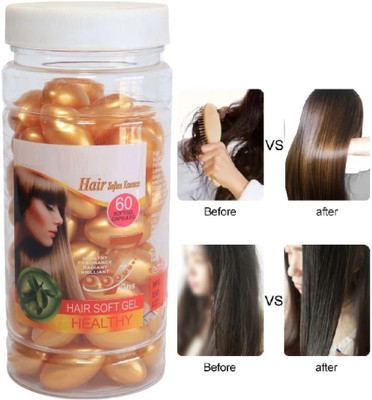 GFSU - GO FOR SOMETHING UNIQUE Best Vitamin E Hair Gel Capsule(60 ml)