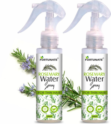 FORTUNATE Rosemary Water Spray for Hair - Pack of 2(200 ml)