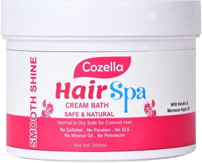 Cozella Smooth Shine with Keratin & Moroccan Argan Oil Hair SPA |(500 ml)