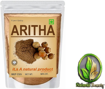 Rideena Organic pure Aritha/Reetha Powder For Hair Pack(100 g)