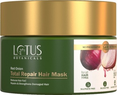 Lotus Botanicals Red Onion Total Repair Hair Mask - 200g(200 g)