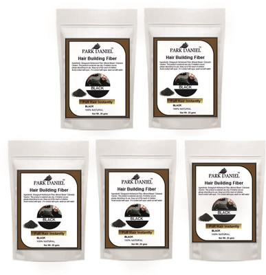 PARK DANIEL hair building fiber Instant fuller hair | Hair Volumizer (5x25g)(125 g)