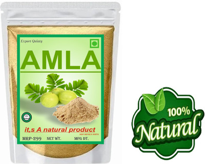 Rideena Pure Natural Amla Powder For Hair Pack(300 g)