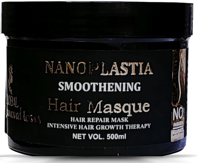 GLOBAL ZONE SERIES nanoplastia smoothening masque 500ml | hair repair mask, intensive hair repair(500 ml)
