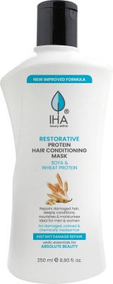 IHA Restorative Herbal Protein Conditioning Mask for Hairfall, Anti Dandruff,(250 ml)