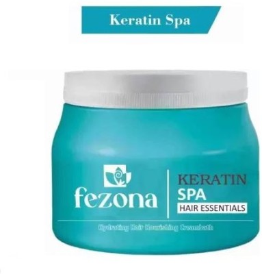 FEZONA Keratin Real Hair Spa Treatment Revitalizing & Rejuvenating ur Dry Damaged Hair(500 ml)