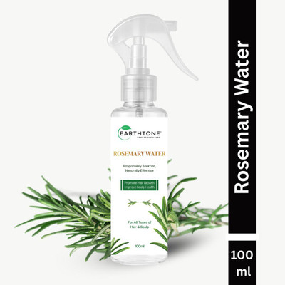 Earthtone Rosemary Water Spray for Strengthening Roots & Reducing Hair Fall(100 ml)