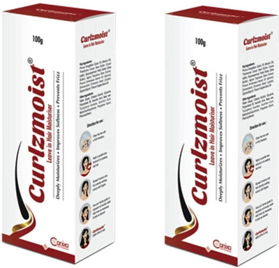 curlzmoist HAIR MOISTURIZER (PACK OF 2 * 100GM)(200 ml)