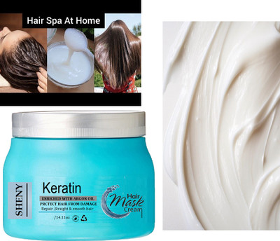 Sheny Professional Spa Shea Butter For Smooth & Shiney Hair(200 g)