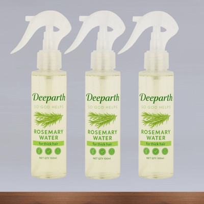 Deeparth Rosemary Growth Water for Smooth Hair (100ml each)(300 ml)