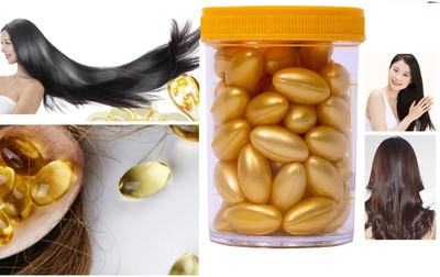 WOONGMI Best Vitamin E Hair Capsule For Growth Shinning Damage Repair(60 ml)