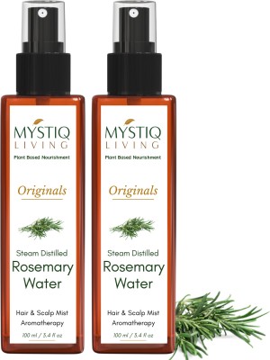 Mystiq Living Rosemary Water Spray for Hair Growth & Scalp Nourishment(200 ml)