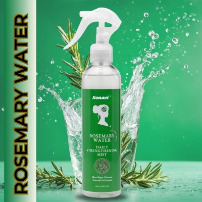 Sonavi Rosemary Water For Hair Growth | Hair Spray For Regrowth | Rosemary Hair Mist(200 ml)