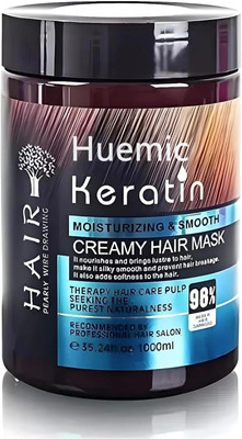 huemic KERATIN HAIR MASK PREMIUM RANGE(1000 ml)