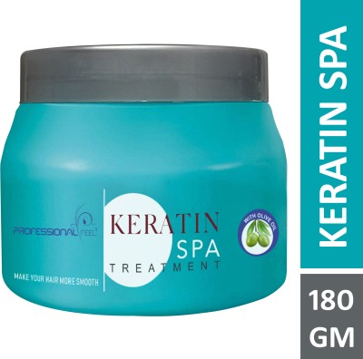 PROFESSIONAL FEEL Keratin Hair Spa Treatment For Women & Men Best hair Care(180 g)