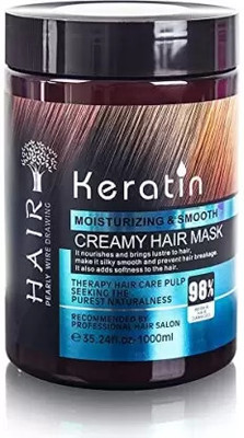 TUMR Professional Keratin Moisturizing & Smooth Hair Mask Cream(1000 ml)