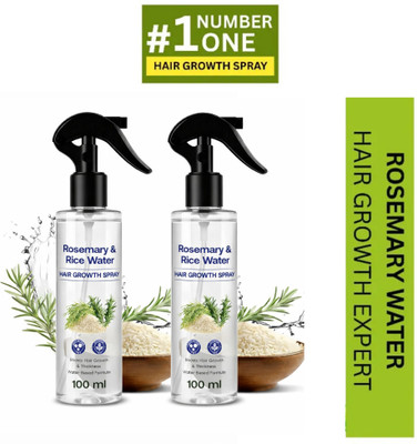 BRALCON The Plant Fix Rosemary Spray for Hair Growth & Scalp Protection Hair Spray(200 ml)