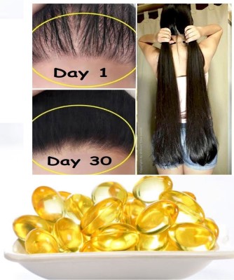 Latixmat Vitamin E Hair Capsule For Growth Shinning Damage Repair(96 ml)