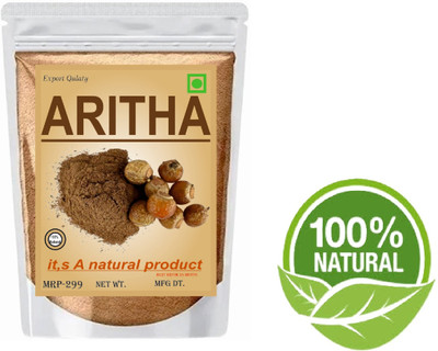 Rideena Pure organic Aritha/Reetha Powder For Hair Growth(1000 g)