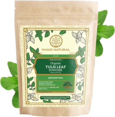KHADI NATURAL Tulsi Leaf Organic Powder(100 g)