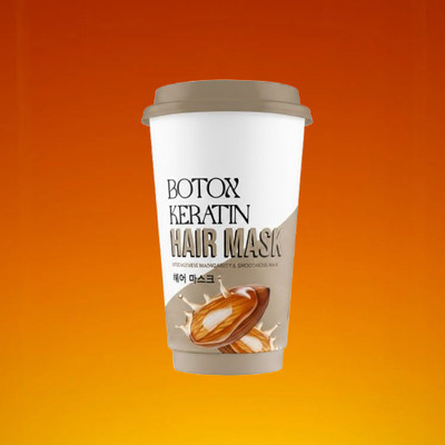 Gleam Soul Keratin Infused Hair Botox Treatment Mask with Premium Almond Oil Extracts(800 ml)