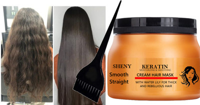 sheny soft Smooth & Shine Nourishing Hair Spa with dye brush(200 g)