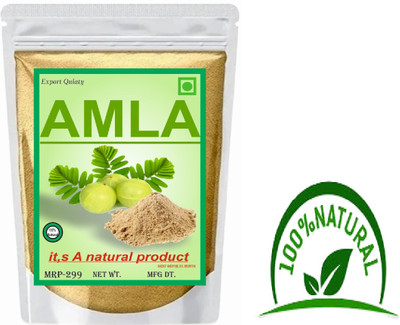 Rideena Organic Natural Amla Powder For Hair Pack(100 g)