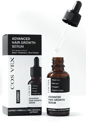 Ayuflex CosVex Advanced Hair Growth Serum | Hair Fall Control & Hair Growth 30ml(30 ml)