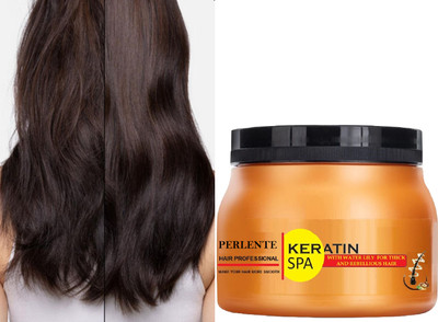 PERLENTE Professional Spa Shea Butter For Smooth & Shiney Hair(200 ml)